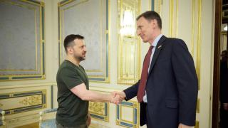 ЗЕЛЕНСЬКИЙ ЗУСТРІВСЯ З КАНЦЛЕРОМ КАЗНАЧЕЙСТВА БРИТАНІЇ