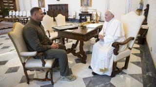 ЄРМАК ЗУСТРІВСЯ З ПАПОЮ РИМСЬКИМ