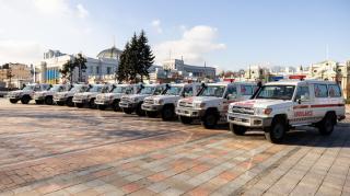 УКРАЇНА ОТРИМАЛА 50 АВТІВОК 